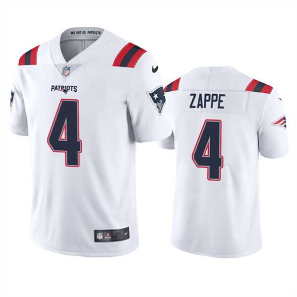 Nike Men & Women & Youth New England Patriots #4 Bailey Zappe White Vapor Untouchable Limited Stitched Jersey,We sell and wholesale Nike Men & Women & Youth New England Patriots #4 Bailey Zappe White Vapor Untouchable Limited Stitched Jersey on line form chian!